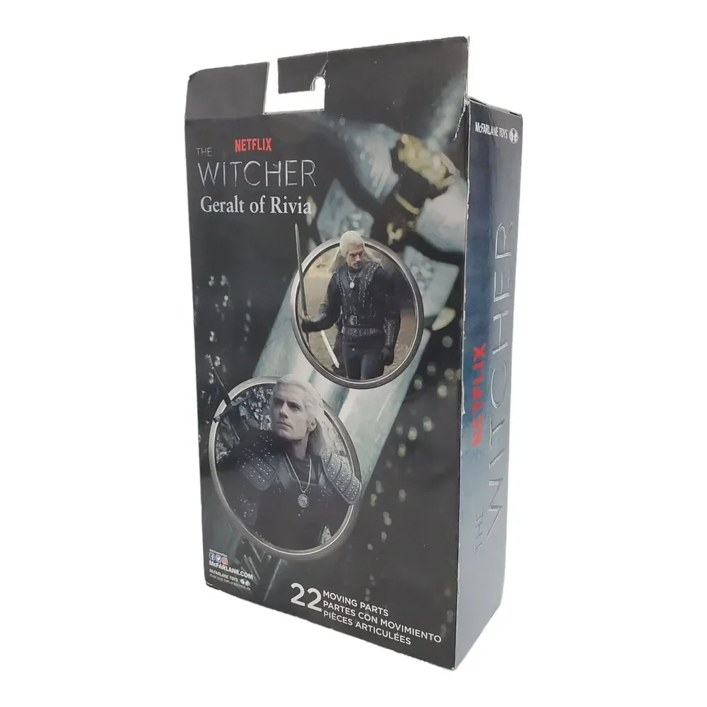 THE WITCHER Action Figure GERALT OF RIVIA McFarlane NETFLIX NIB